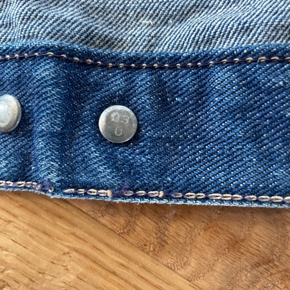1960s Selvage Wrangler Jacket, White Label, Made in USA Selvedge - Picture 9 of 9